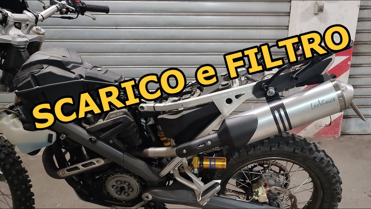 Scarico e Filtro - Preparazione Bmw G650 parte 5