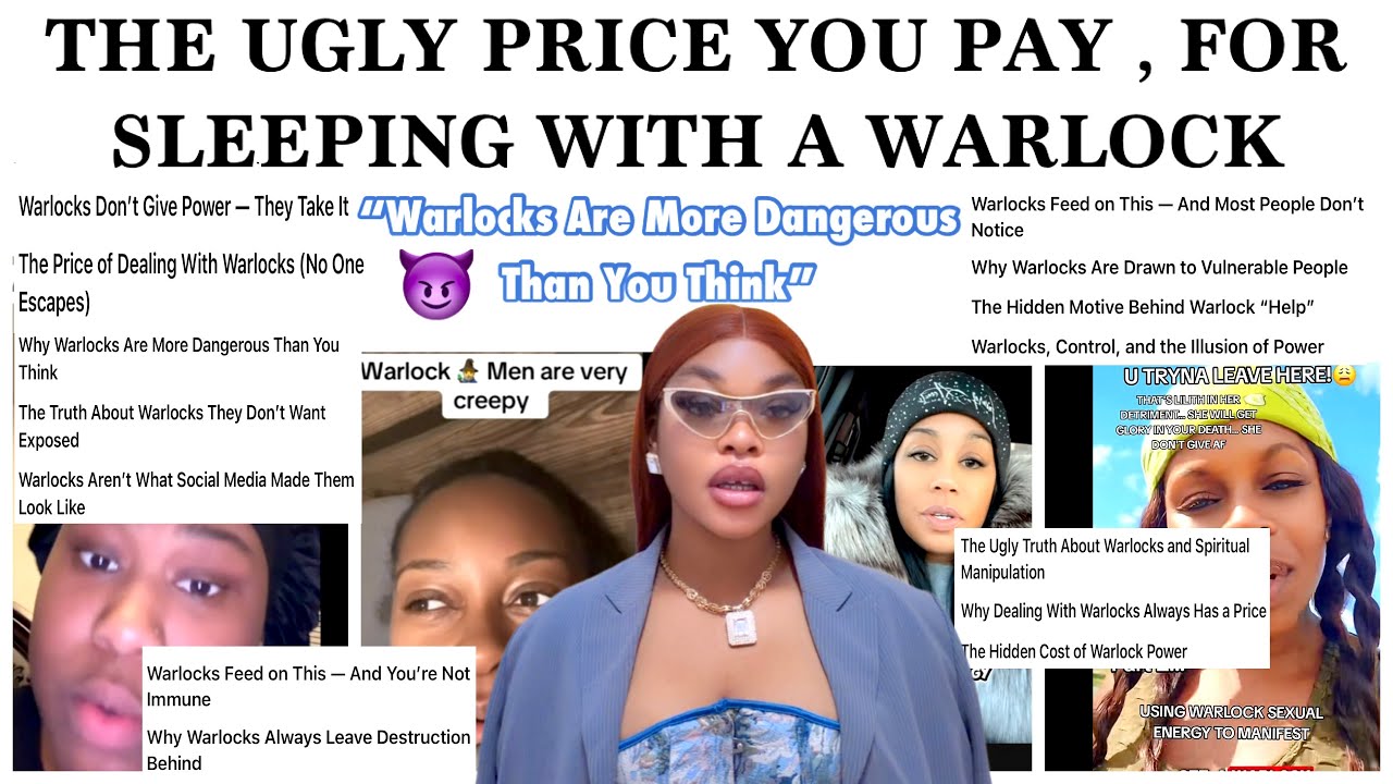 THE UGLY PRICE YOU’LL PAY FOR SLEEPING WITH A WARLOCK …. they Thrive in Your CHAOS & DESTRUCTION 🤯💔😱