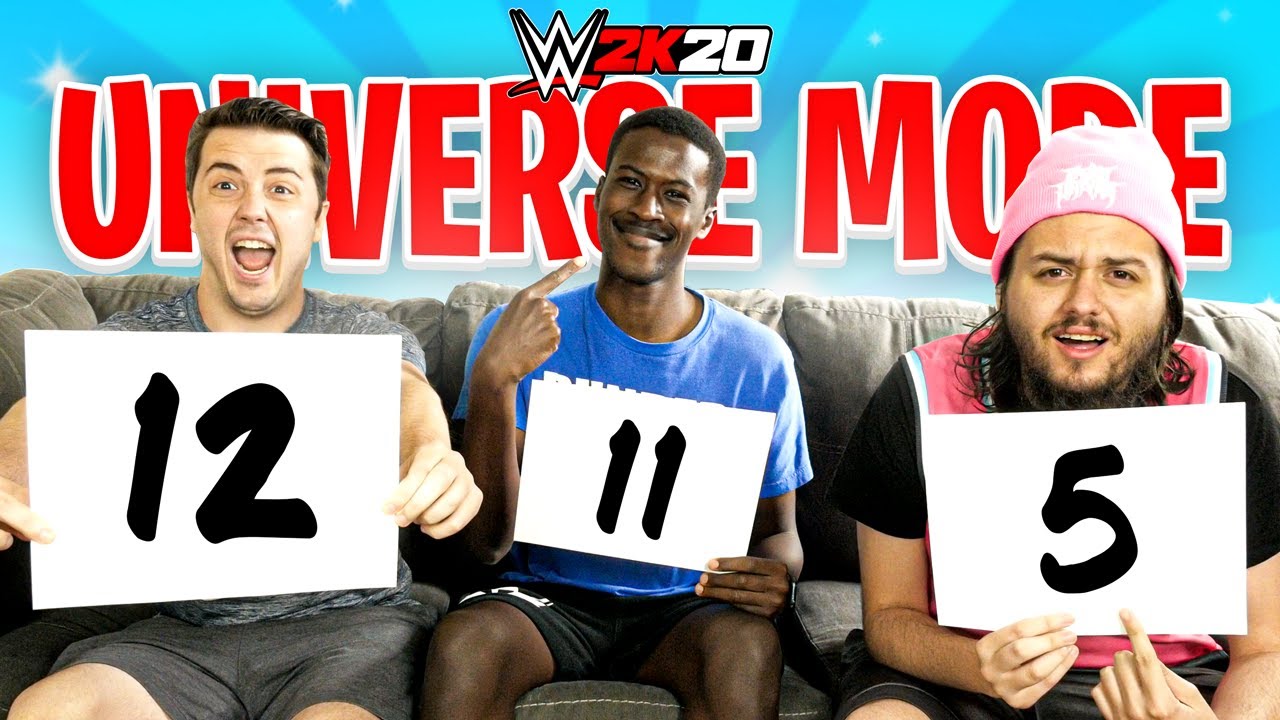 Режим «Вселенная» в WWE 2K20, но мы превратили его в соревнование!