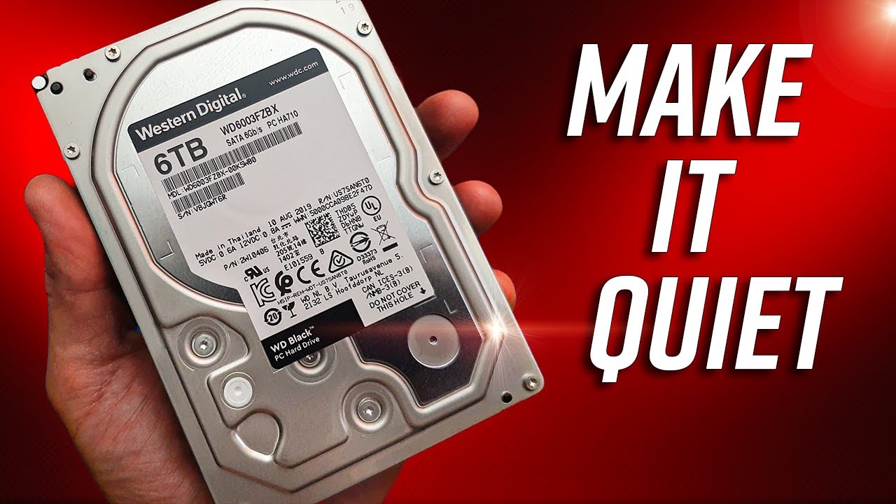 Fix the HDD noise