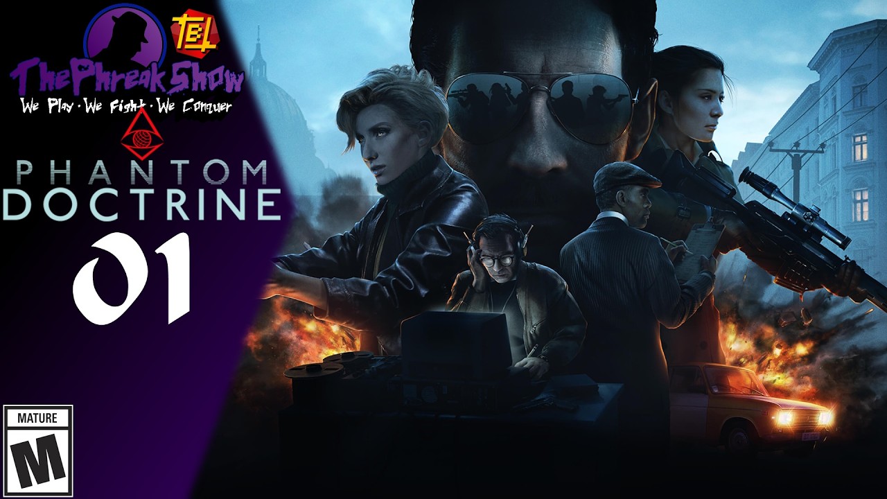 Давайте сыграем в Phantom Doctrine — Часть 1 — Наконец-то! #TurnBasedThursdayFest снова это делает!