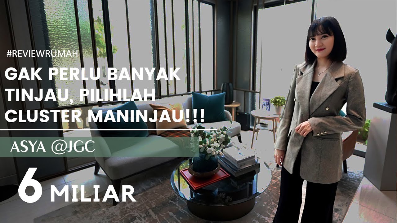 GAK PERLU BANYAK TINJAU, PILIHLAH CLUSTER MANINJAU. ASYA MANINJAU TYPE 14