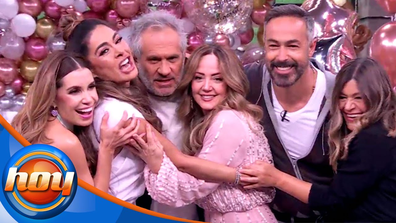 Así celebramos en HOY el cumpleaños de Andrea Legarreta en el año 2023 | Programa Hoy