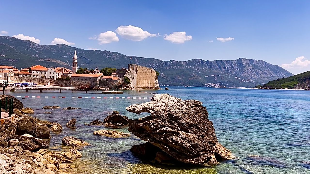 Budva Stari Grad / Old Town Budva Montenegro 4K