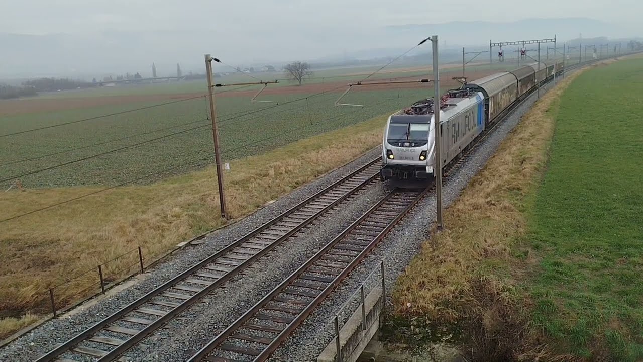 Trainspotting in the Orbe plain