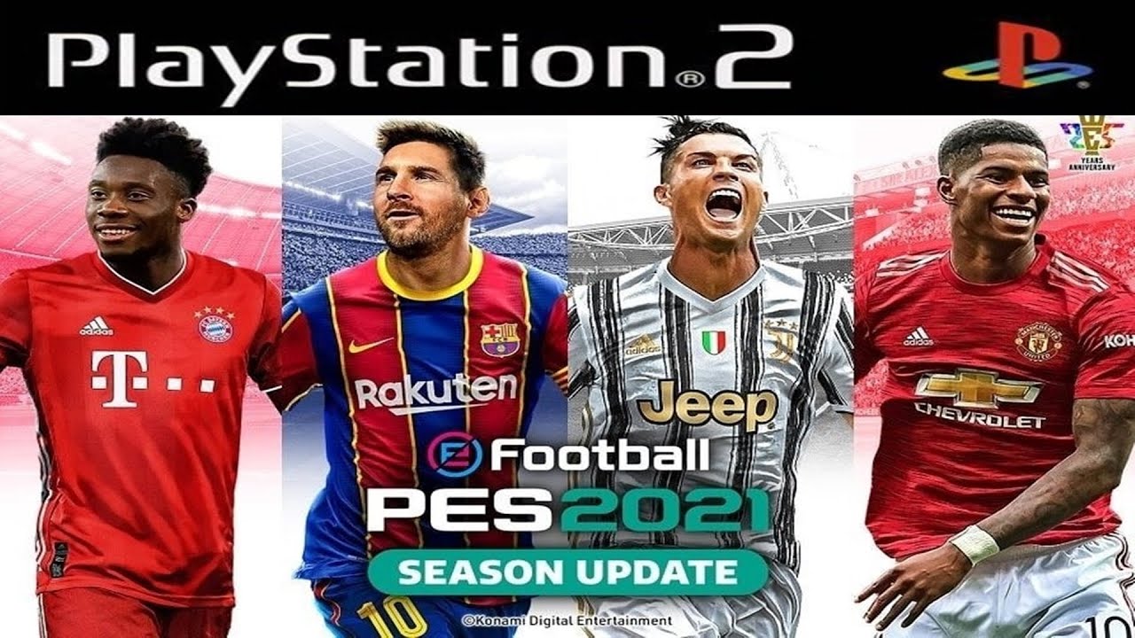 PS2 |  efootball Pro Evolution Soccer 2021 V 1 CRYMAX ! !