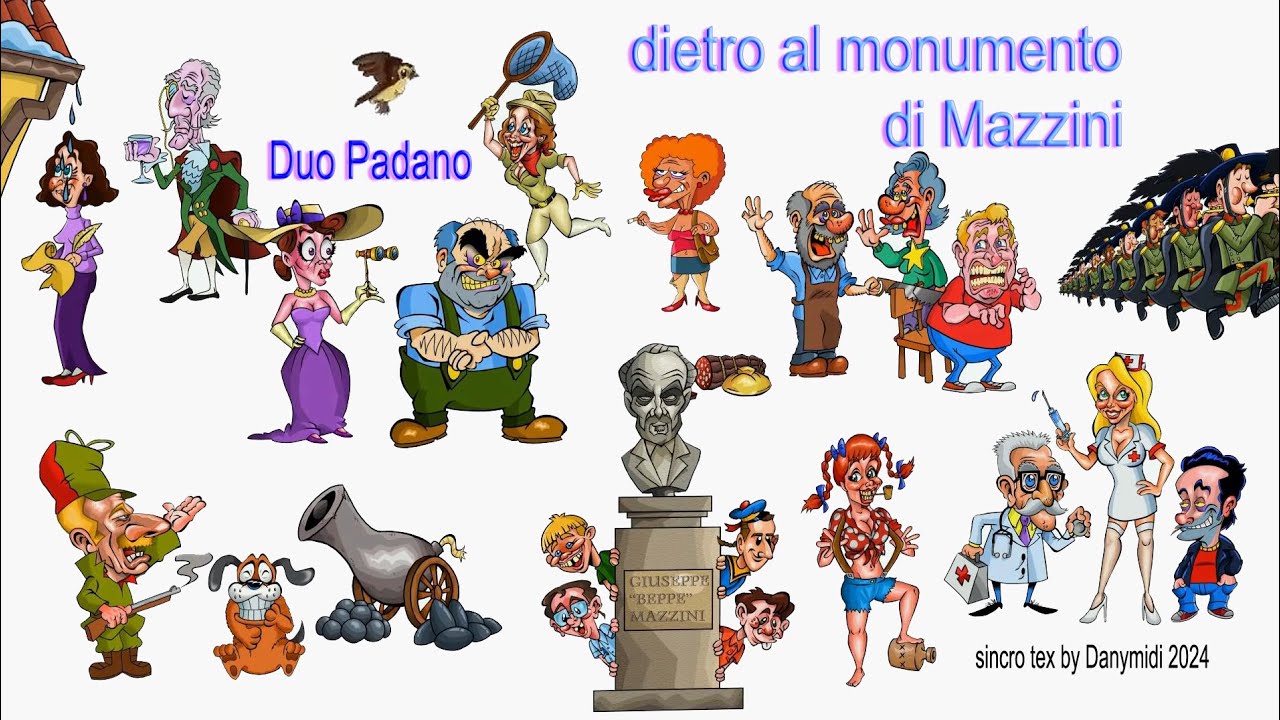 Dietro al monumento di Mazzini (Karaoke)