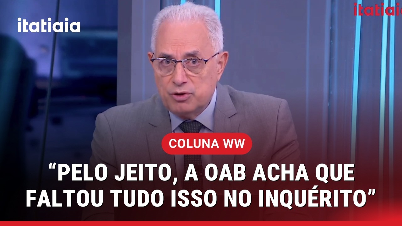 WILLIAM WAACK COMENTA POSICIONAMENTO DA OAB CONTRA INQU&Eacute;RITO DAS FAKE NEWS NO STF