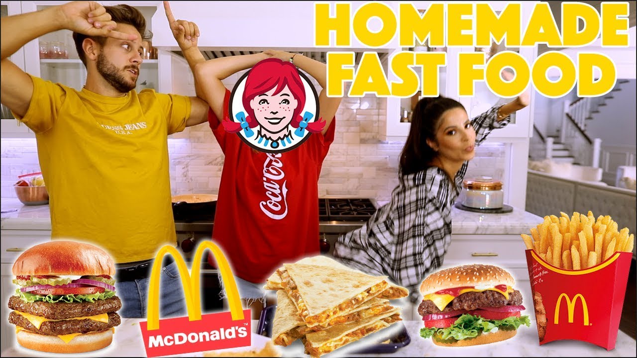 Making LAURA WHATEVER SHE REQUESTS.....hint it's FAST FOOD