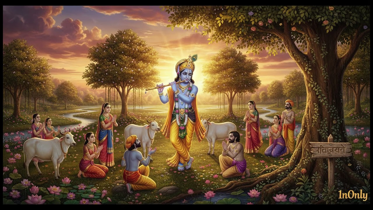Radha Krishna Bhajan | Emotional Bhakti Song | Calm Indian Devotional | 1nOnly