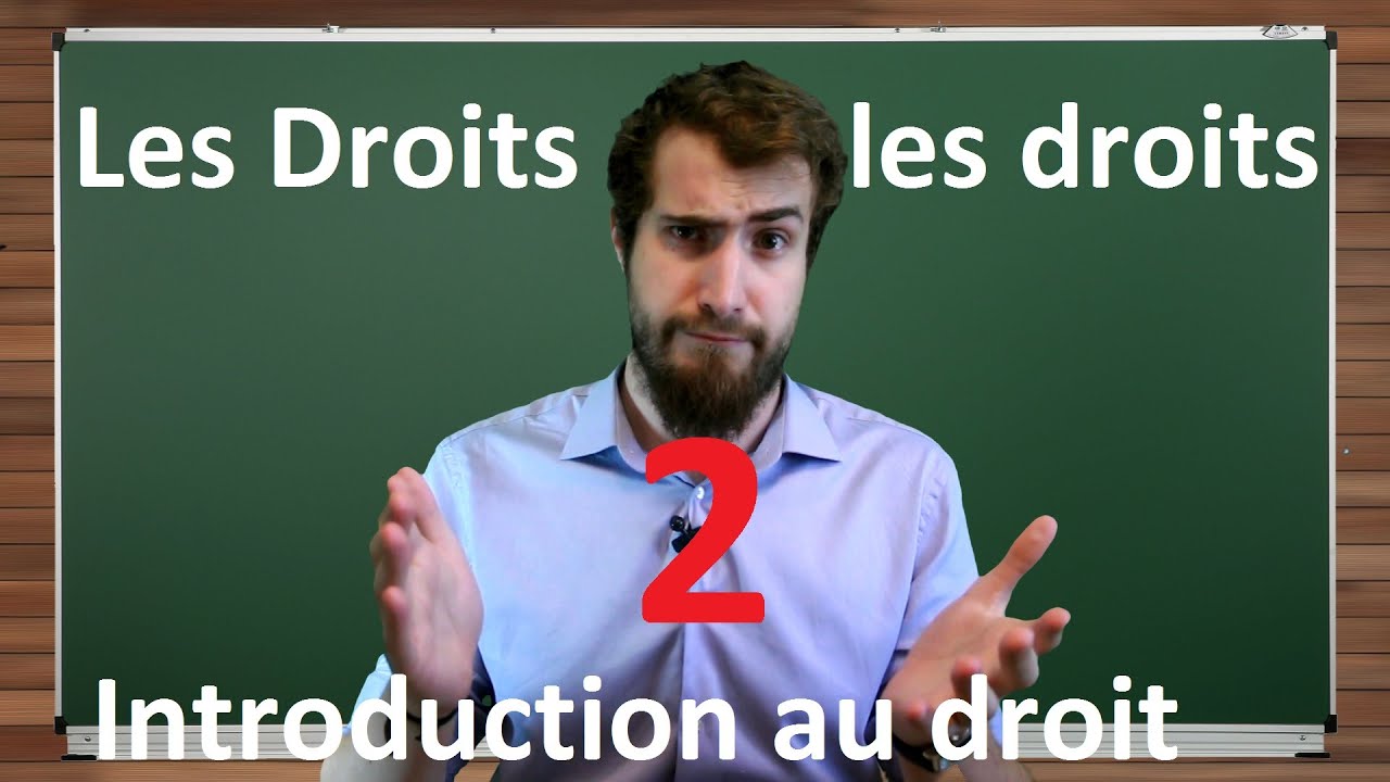 Introduction au droit #2 : les Droits, les droits (part. 2)