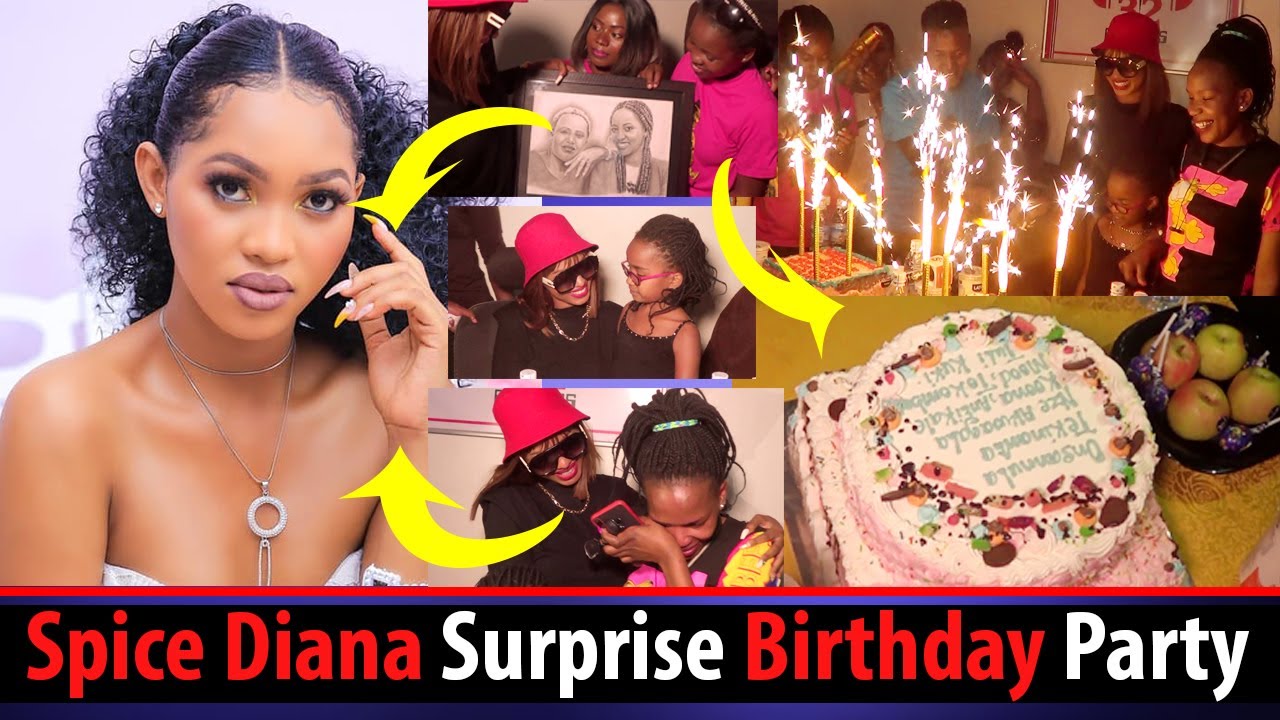 Team Spice Gadget Ekolode Spice Diana Surprise Birthday Party ; Ba Fun be Bakabye Amaziga