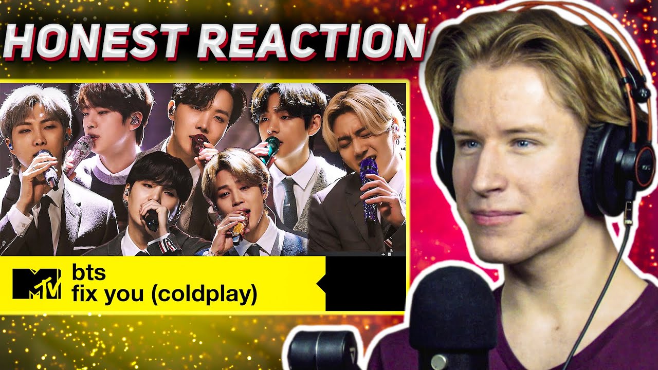 HONEST REACTION to BTS Performs 'Fix You' (Coldplay Cover) | MTV Unplugged Presents: BTS