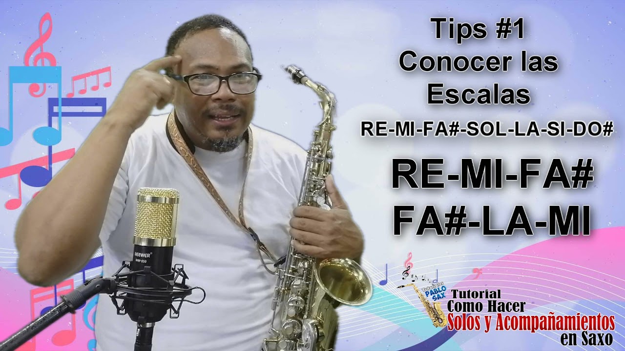 TUTORIAL COMO HACER SOLOS Y ACOMPAÑAMIENTOS CON EL SAXO