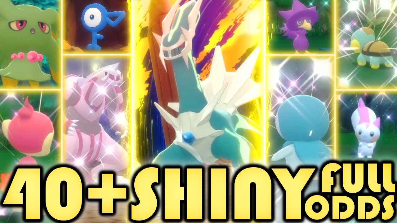 40+ Full Odd Shiny Reactions! Brilliant Diamond/Shining pearl!