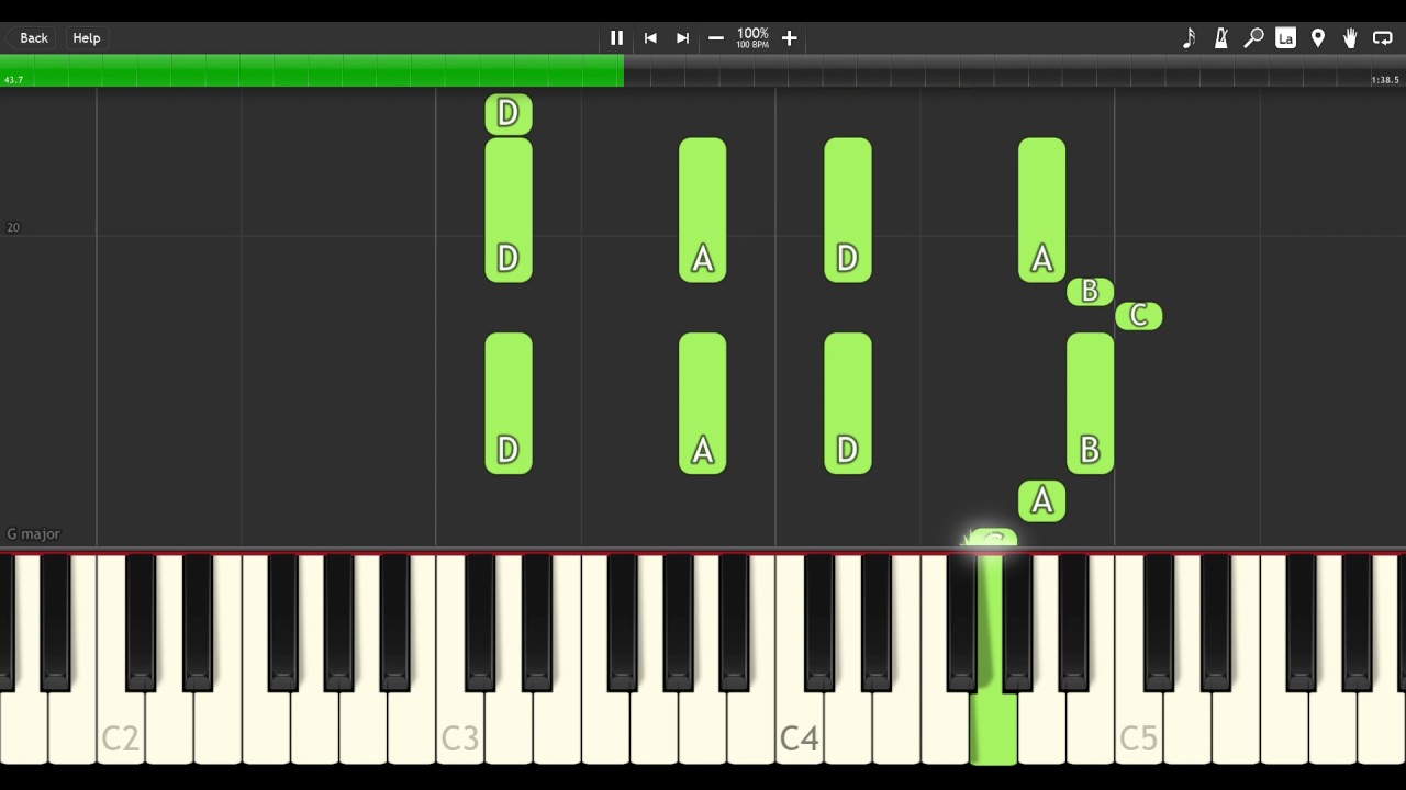 gokusen-live-action-kizuna - [Synthesia] Piano cover