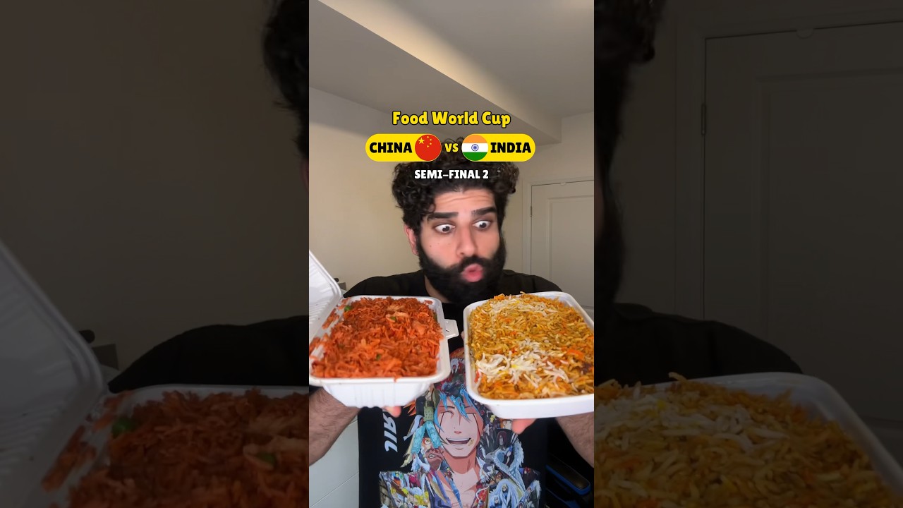 CHINA VS INDIA - Food World Cup