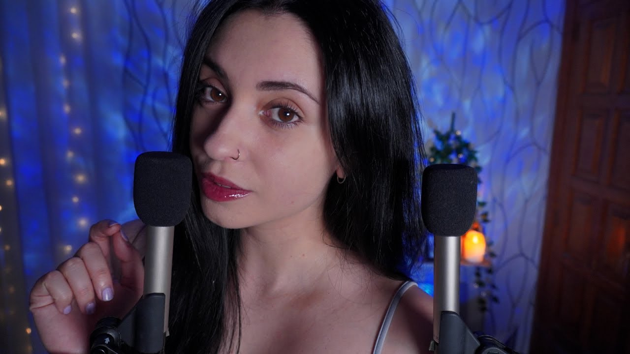 [4K] ASMR Susurros profundos y besos de oreja a oreja🤍