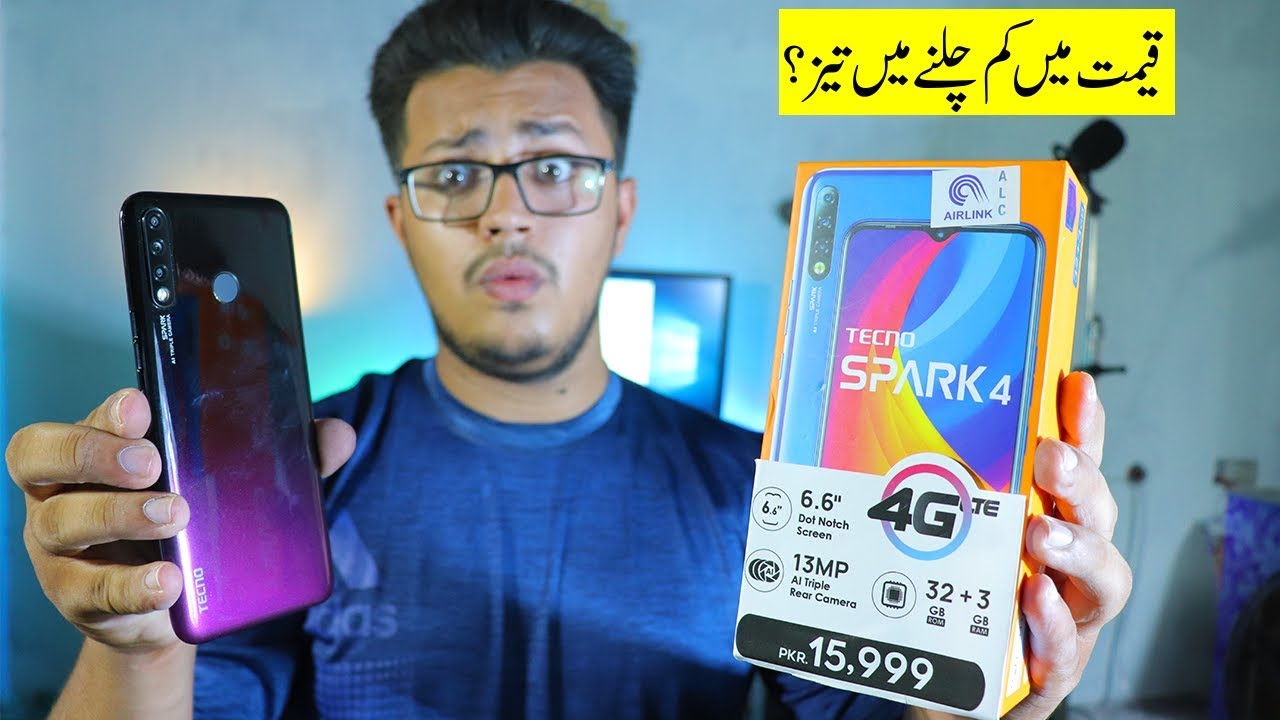 Tecno Spark 4 Unboxing+Review+Camera Test 🔥
