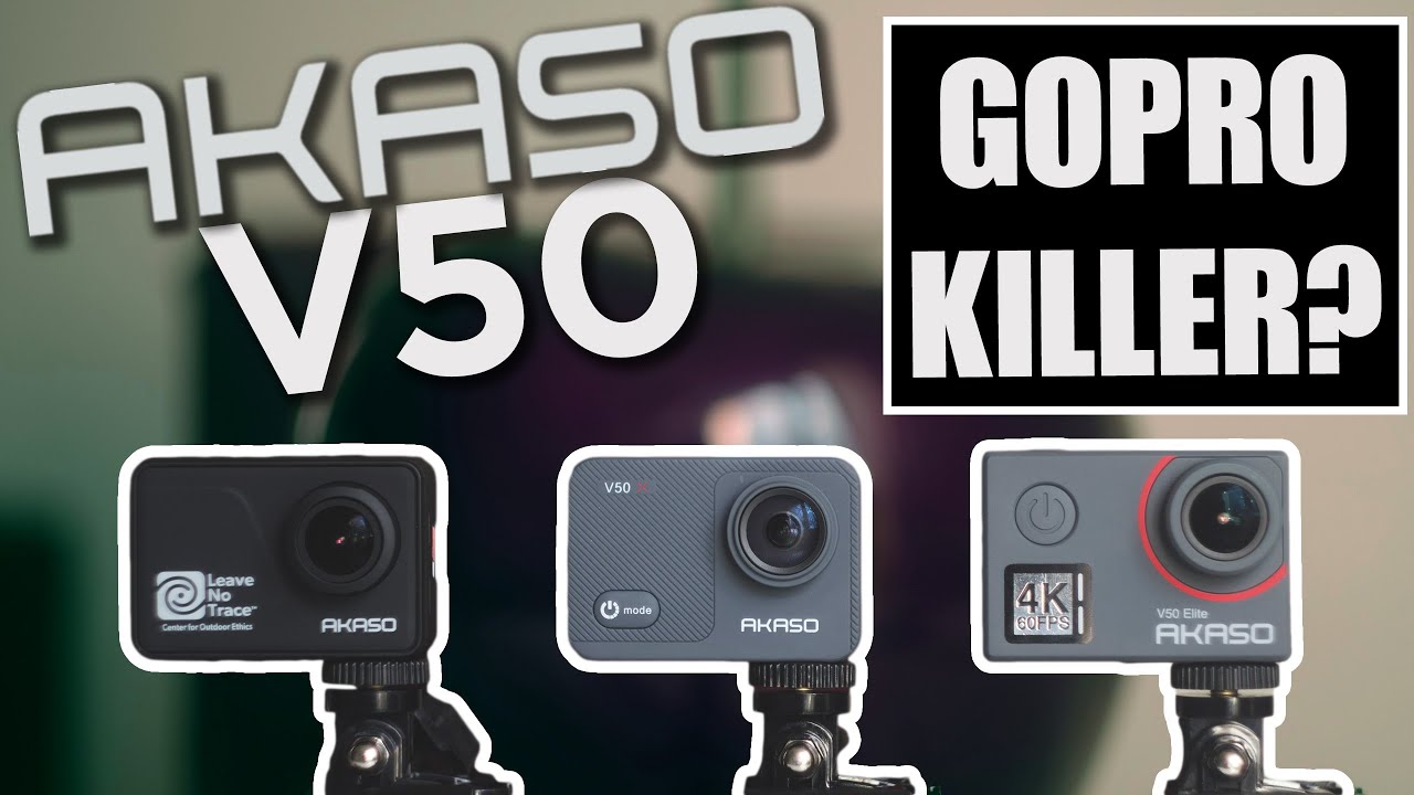 AKASO, Test la série V50, en 4k, Review d'une tueuse de GoPro pour un tiers du prix?