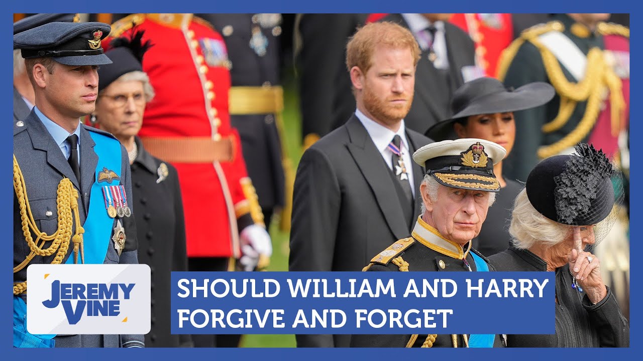 Should William and Harry forgive and forget? Feat. Nina Myskow & Geoff Norcott | Jeremy Vine