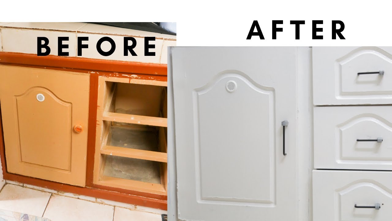 Kitchen Makeover on  A Budget | Renter Friendly | Part 1