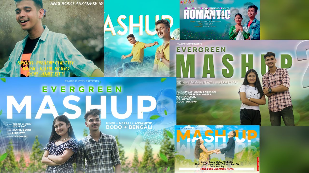 New Mashup  Song All  Collection Pradip Chetry || Jukebox