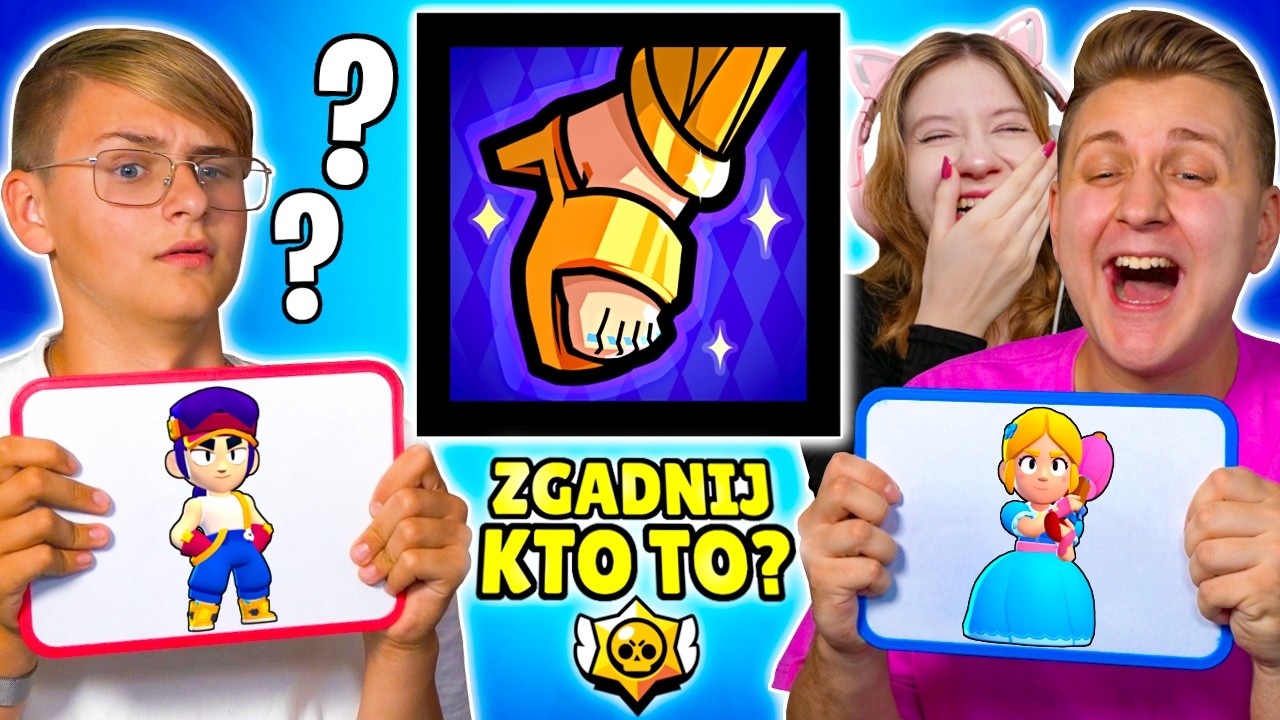 🌠ODGADNIJ ZADYMIARZA PO IKONIE i WYGRAJ SKINA!💵 (Da Mian VS Brat) | Brawl Stars Polska