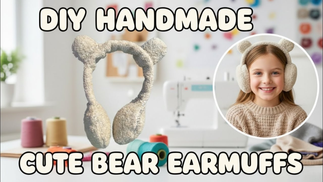 Viral earmuff making at home 