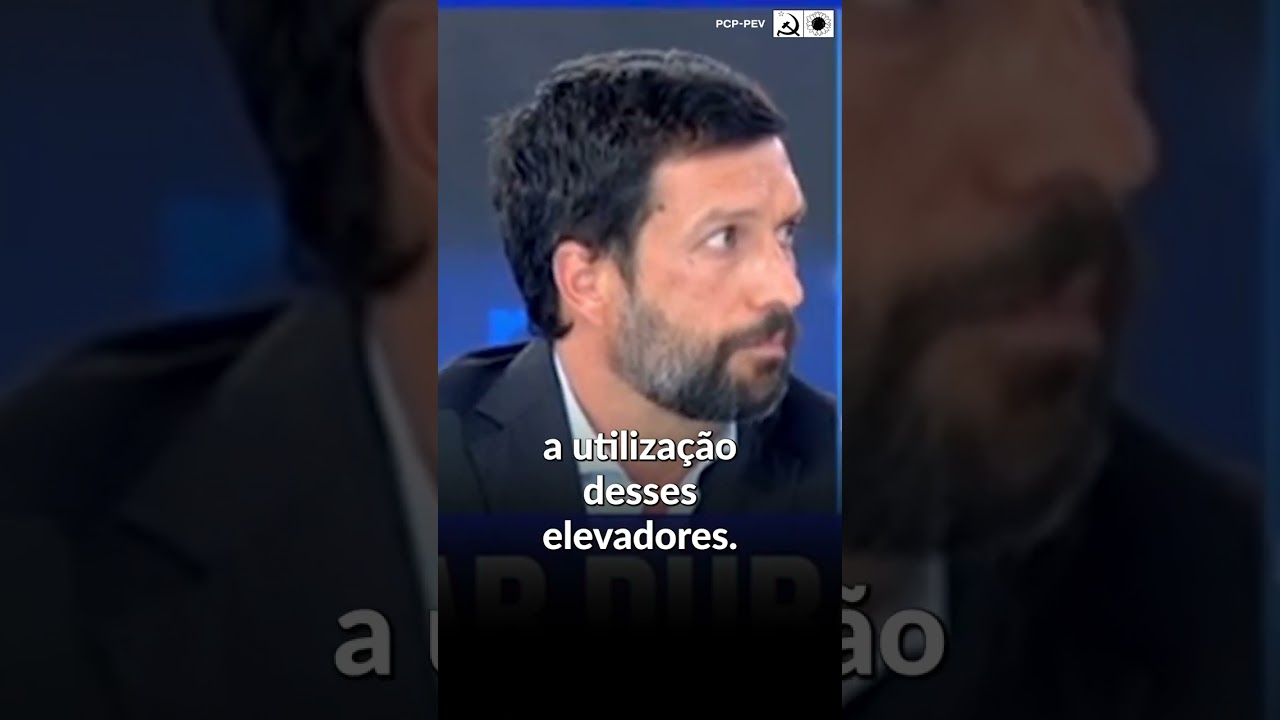 João Ferreira sobre o acidente ocorrido no Elevador da Glória
