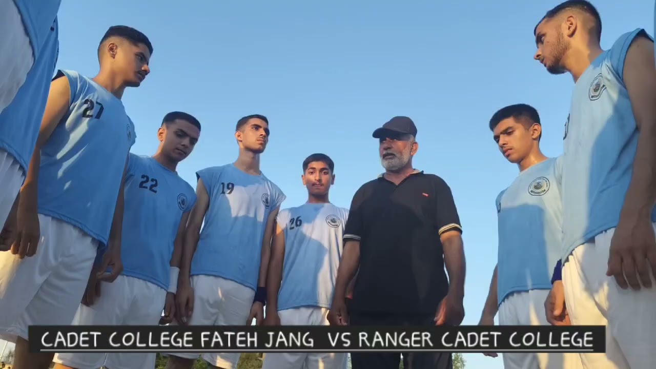 Cadet College Fateh Jang vs Rangers Cadet College Chakri: Friendly Basketball 🏀  Volleyball 🏐 Match
