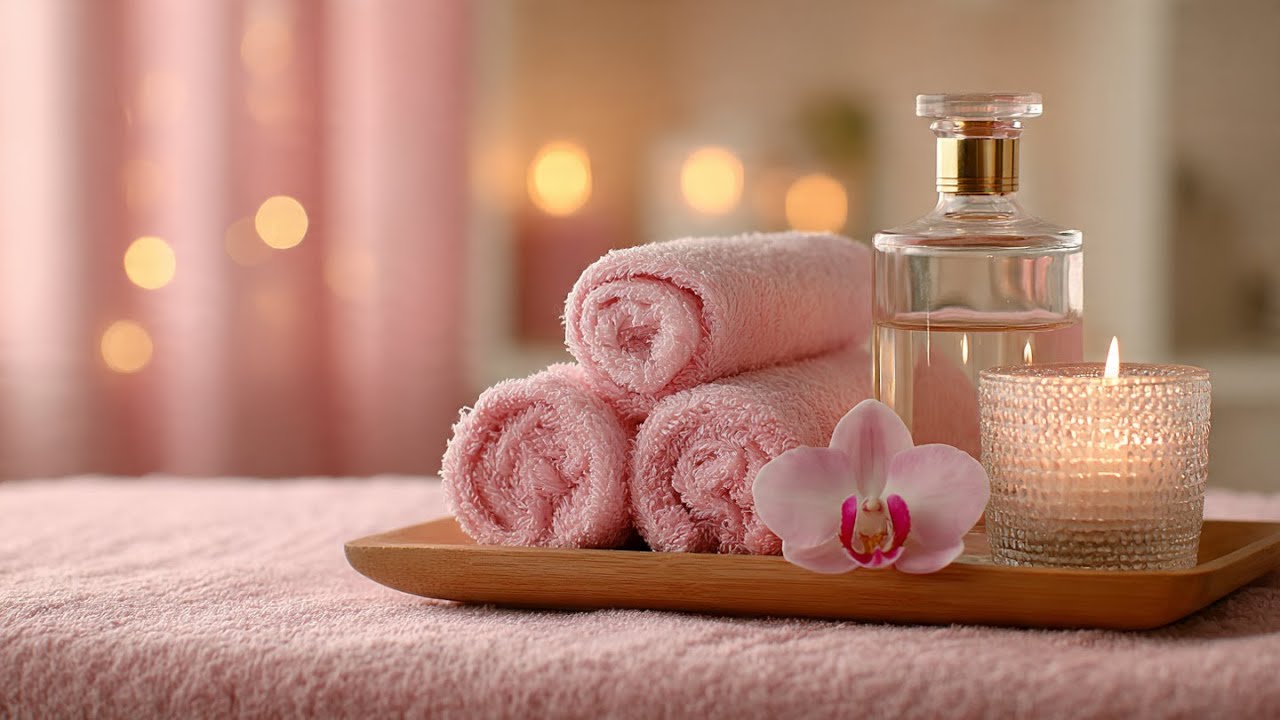 Spa Sounds for Stress Relief & Better Sleep 🌙 Let Go Slowly