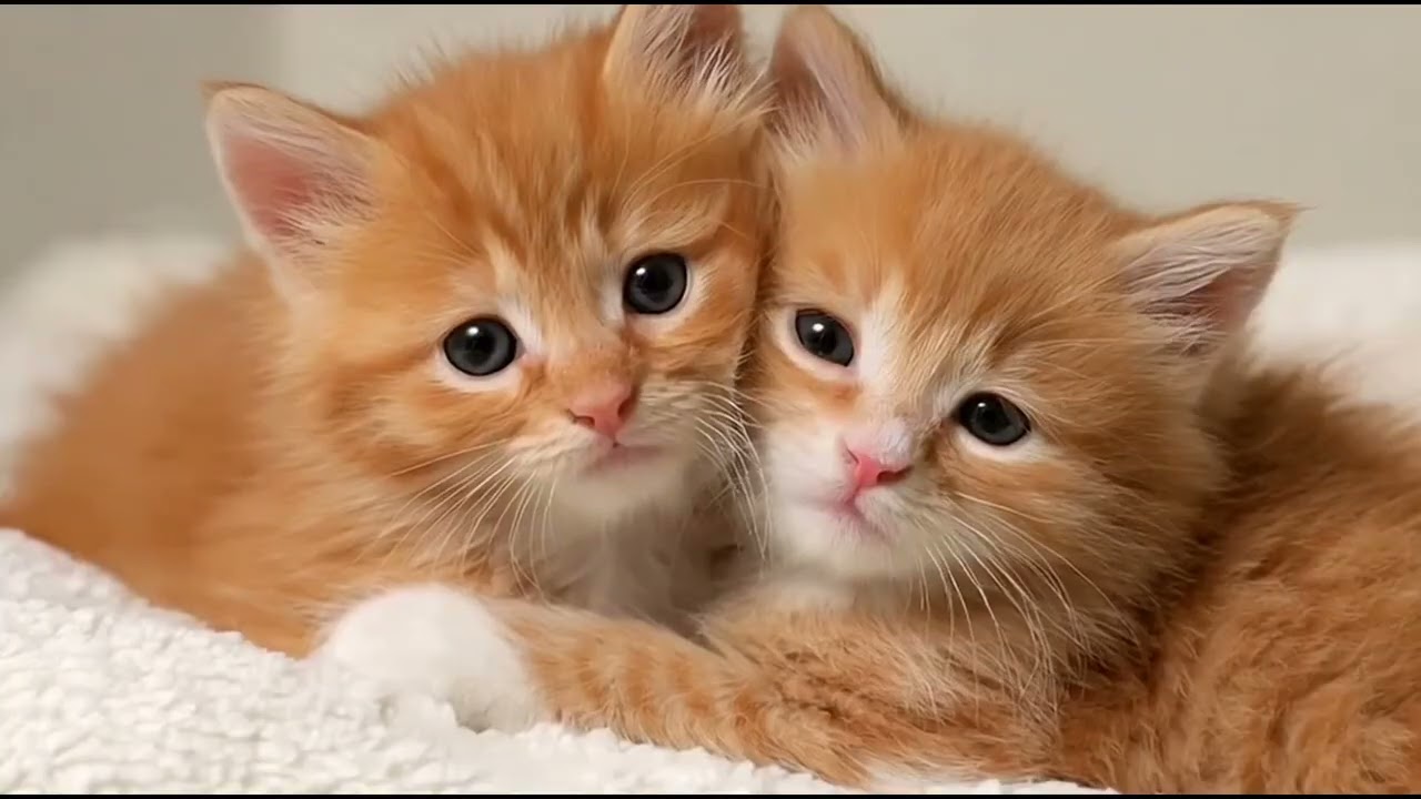 Playlist(cat purring) - Adorable Ginger Cat Relaxing 🐾
