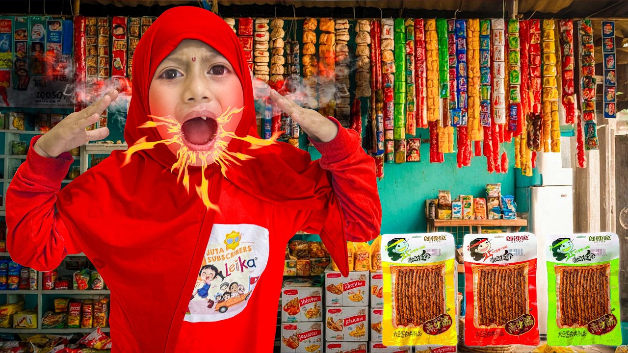 AQILA KEPEDESAN SAMPAI LOMPAT-LOMPAT MAKAN LANTIAW!