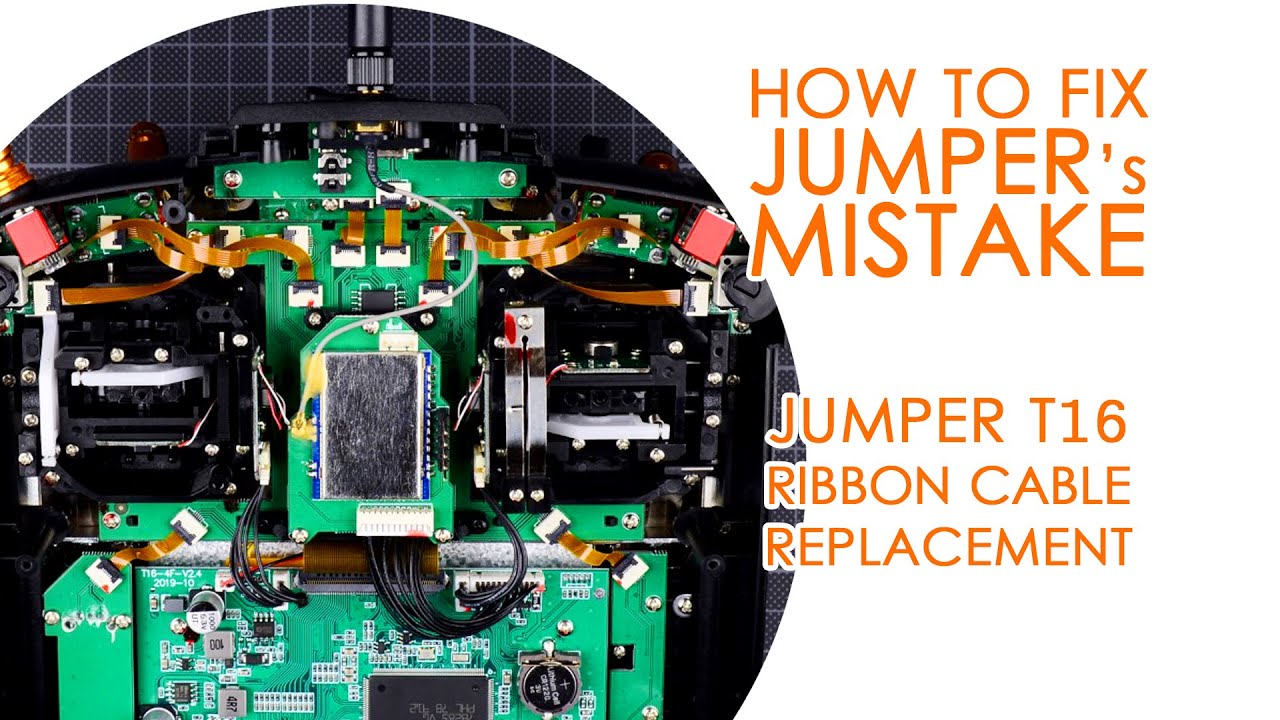 Jumper T16 switches not working : How to fix and replace the ribbon cables
