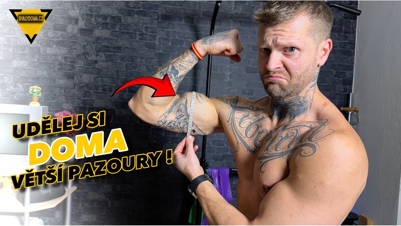 #349 | Chceš VĚTŠÍ ruce ? Vykašli se na biceps, zaměř se na TRICEPS ! | cvičení doma