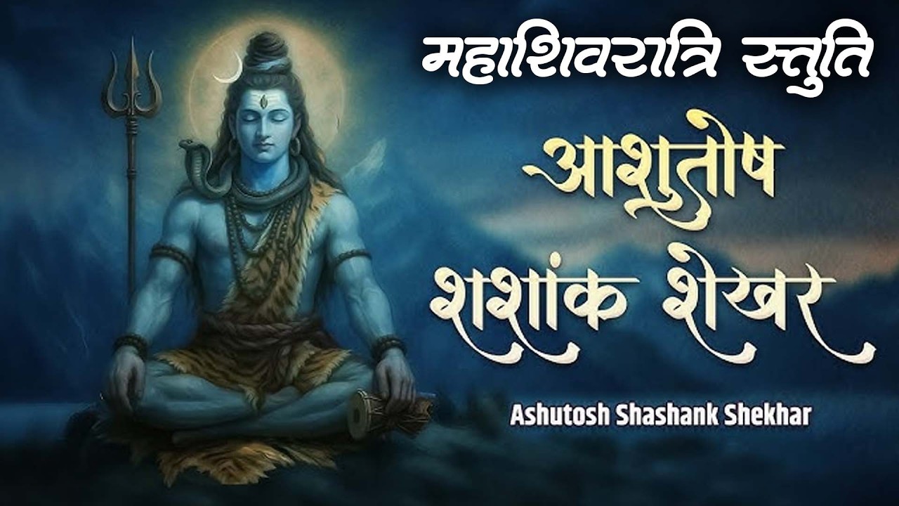 महाशिवरात्रि स्तुति : Ashutosh Shashank Shekhar With Lyrics : आशुतोष शशांक शेखर : Riya Vishwash