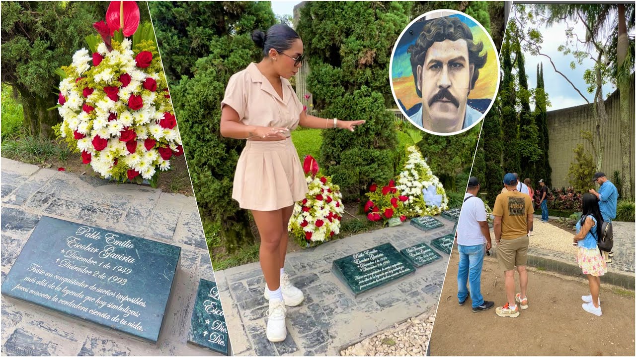 Así luce la tumba de Pablo Escobar 30 años después