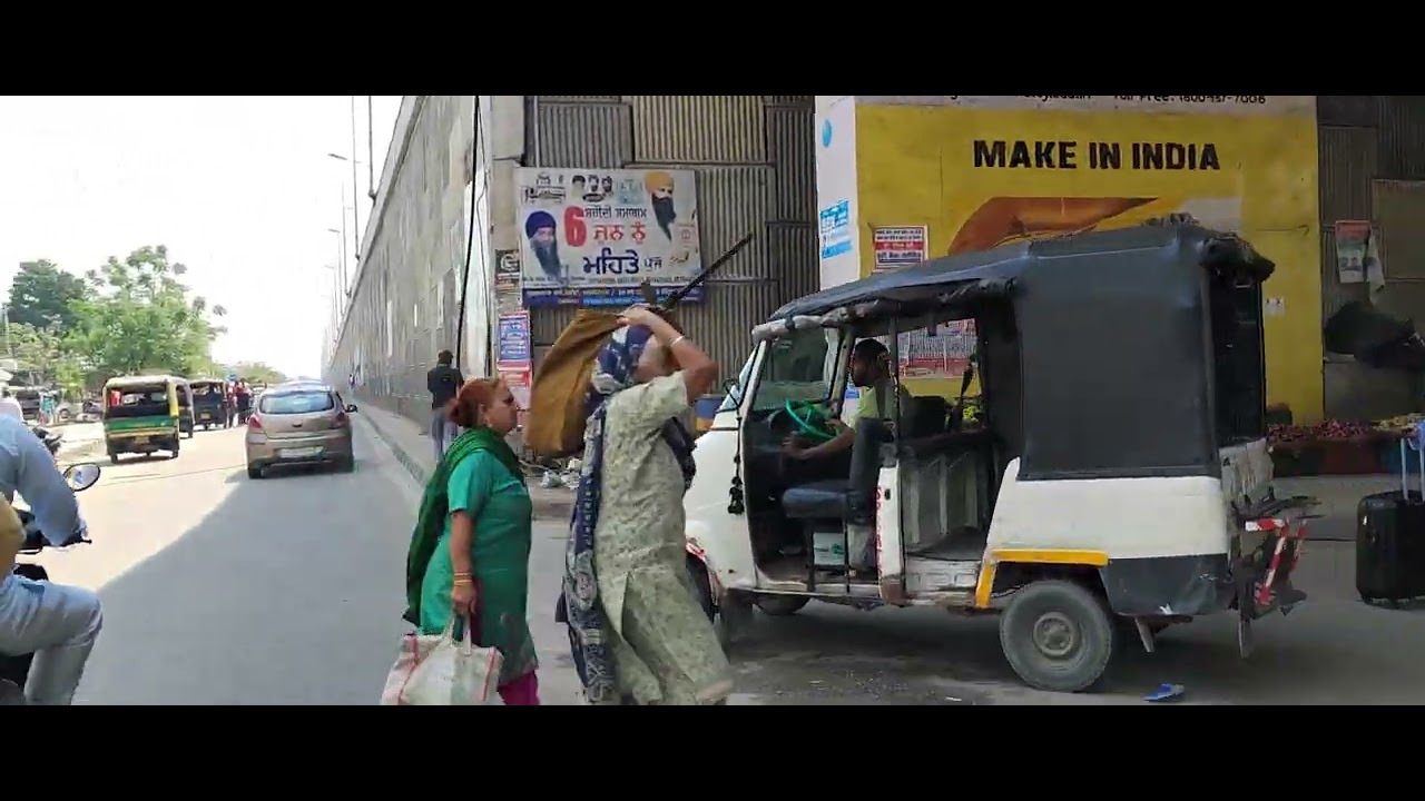 Kartarpur City of Punjab, District Jalandhar #roadtrip #india #biketour #mobilevideography
