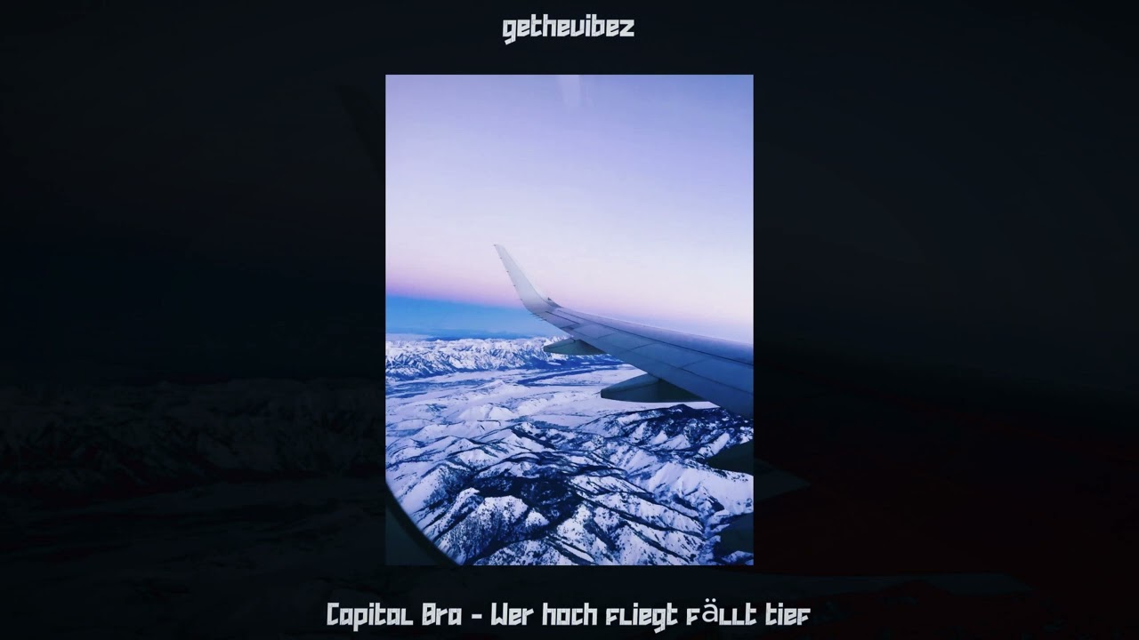 Capital Bra - Wer hoch fliegt fällt tief (slowed + reverb)
