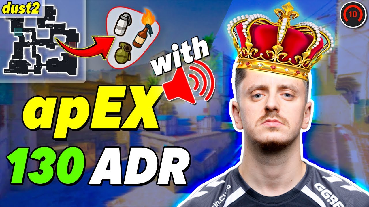 apEX & flameZ DESTROY FACEIT &ndash; INSANE POV with COMMs & Utility (Dust2)