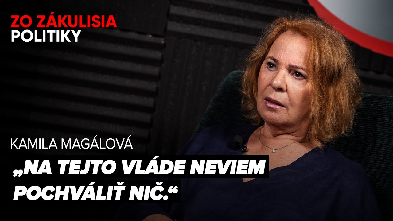 Magálová: Politici sú šašovia. Máme tu najhoršiu vládu v histórii
