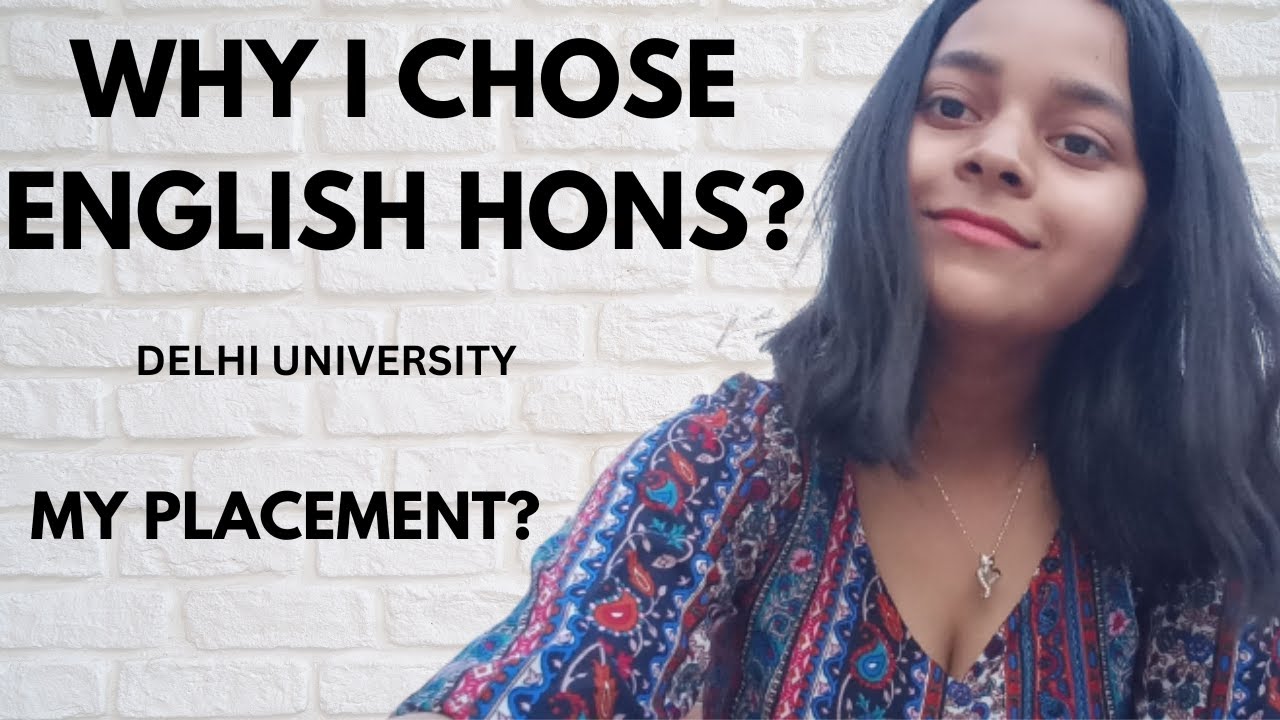 Why BA  Hons English ? What about placement? Delhi University #delhiuniversity #collegelife