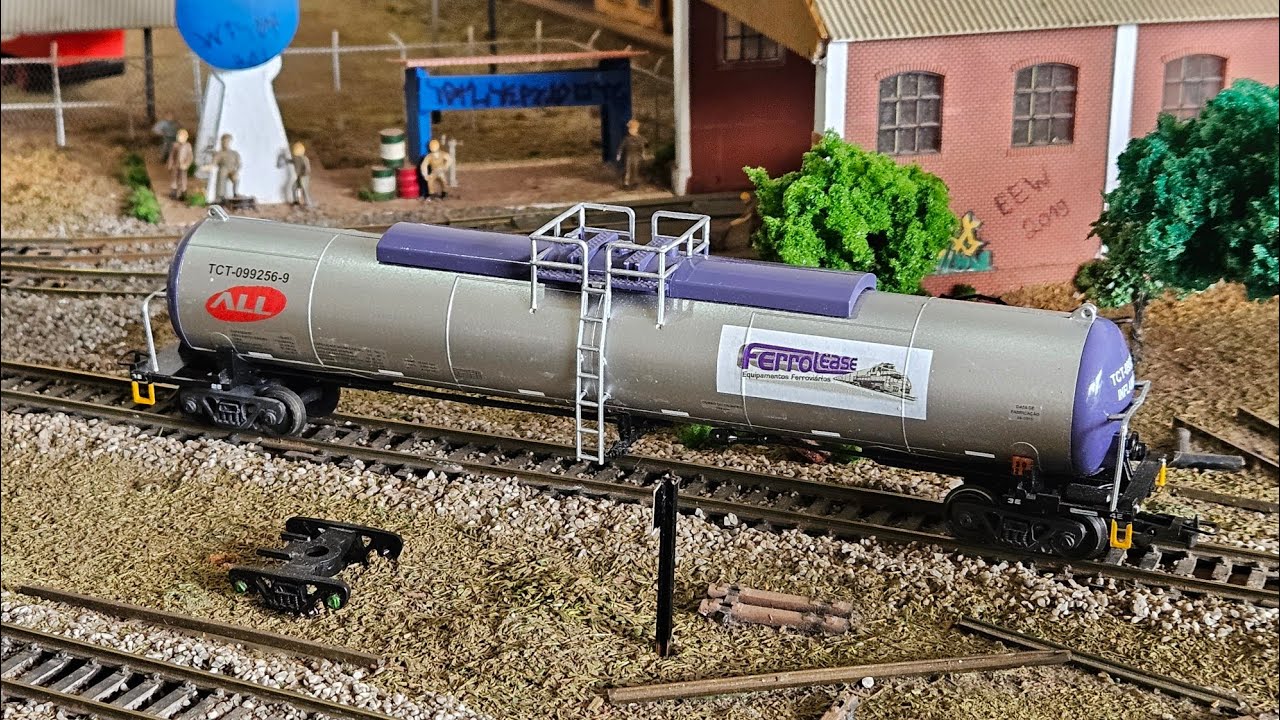 Vagão tanque TCT Ferrolease ALL Ho - Unboxing e Review
