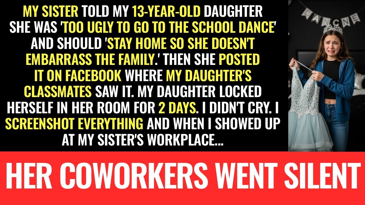 My Sister Told My 13-Year-Old She Was 