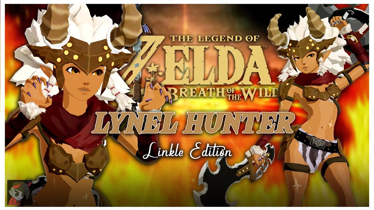 NEW PLAYABLE CHARACTER! Lynel Hunter (Linkle) - The Legend of Zelda: Breath of the Wild