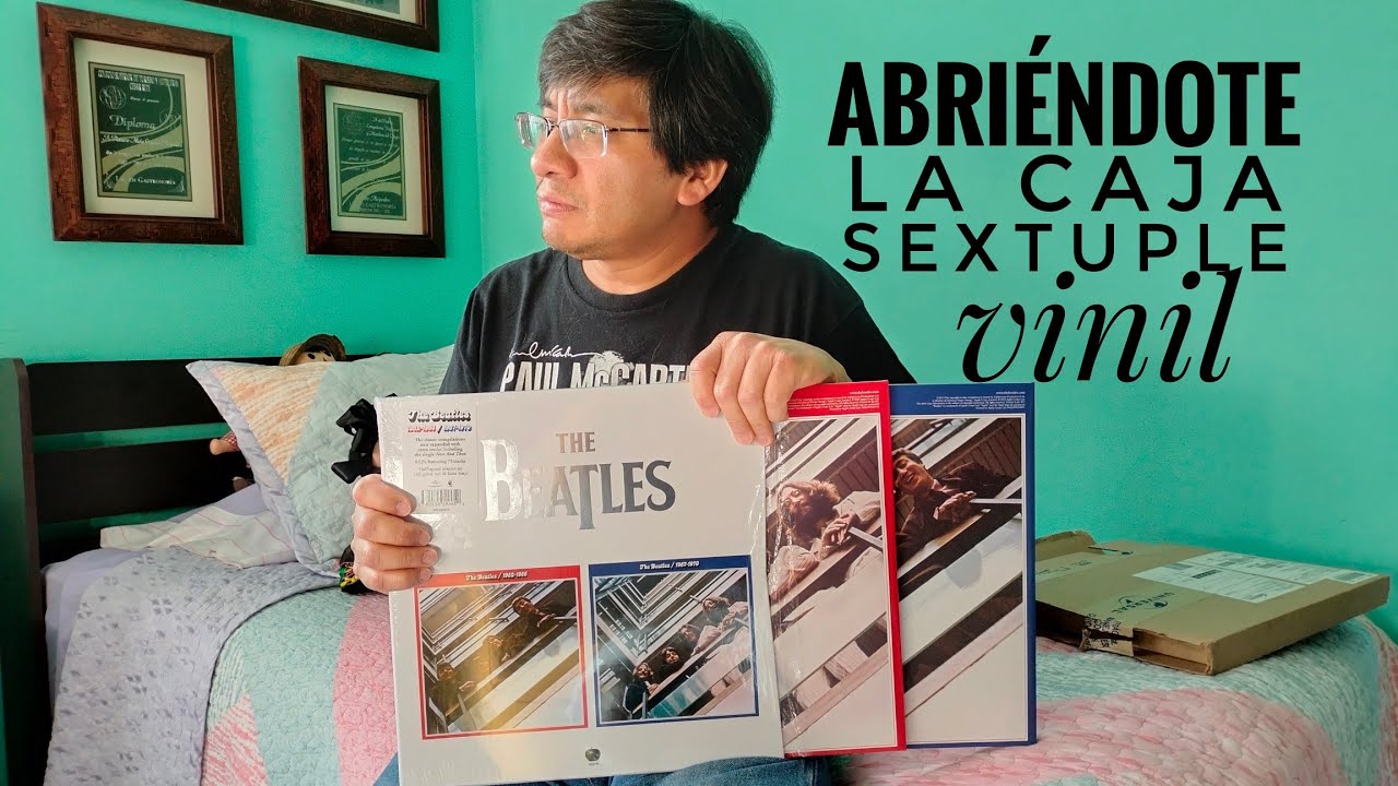Unboxing The Beatles 1962-1970 + 2023 caja sextuple vinil