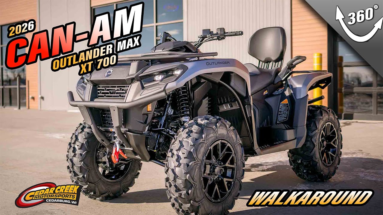 Walkaround | 2026 Can-Am® Outlander MAX XT 700