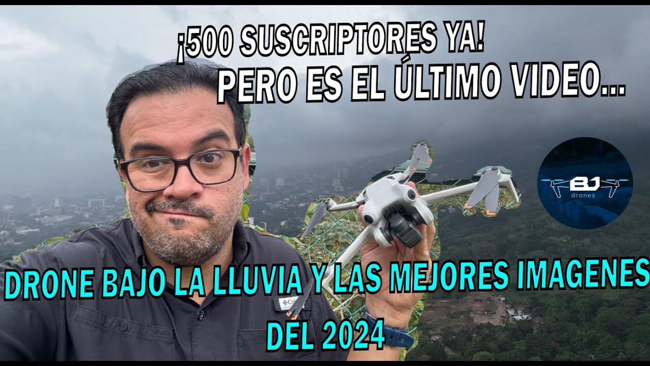 Último video del canal...  ¡Drone bajo la lluvia y las mejores imagenes del 2024!
