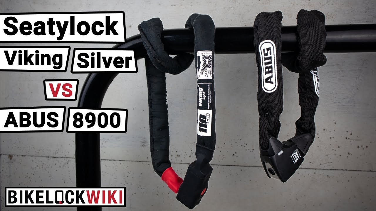 Seatylock Viking Silver vs ABUS 8900 - Destruction Testing -  Part 1